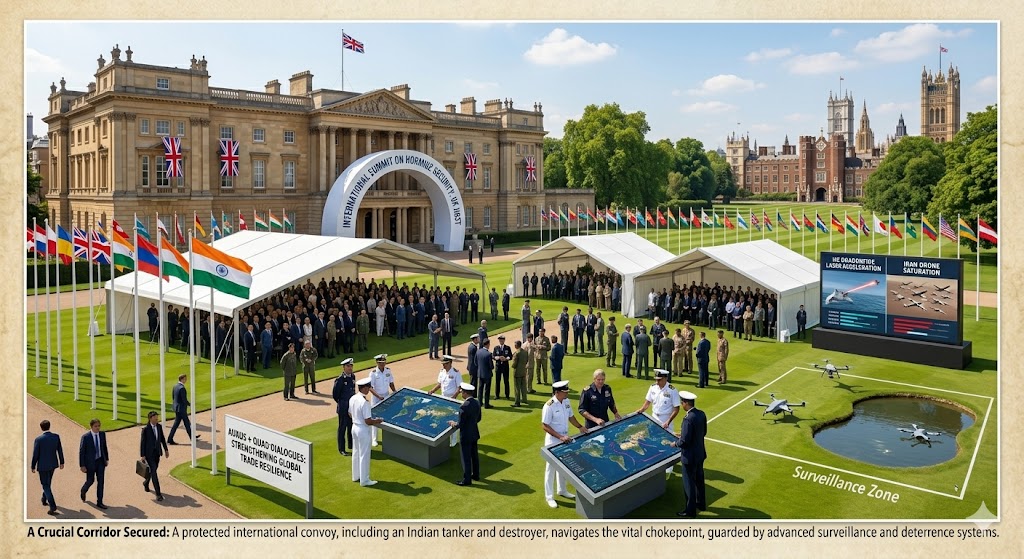 Image related to UK to Host Global Summit on Hormuz Security Amid US Iran war