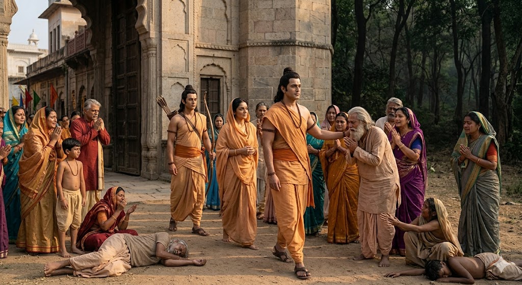 Image related to  "Ayodhya Kand Ramayana: Lord Ram Abhishek to Vanvas"