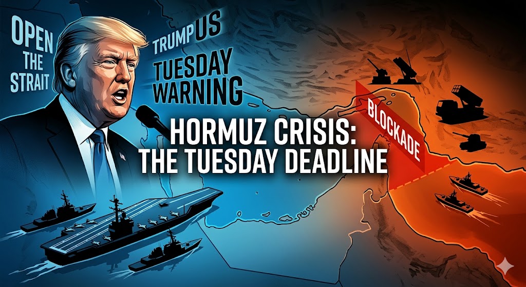 Image related to "Trump's Tuesday Warning to Iran: Hormuz Crisis 2026" 