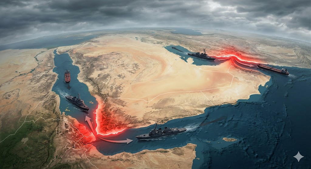 Image related to Iran Warns of Bab al-Mandab Closure Amid Trump Ultimatum