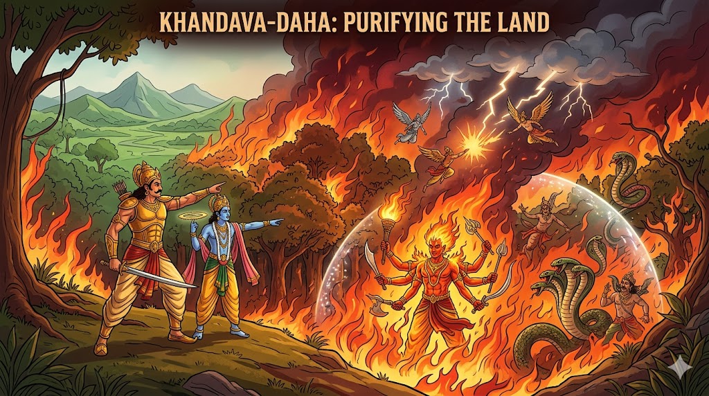 Image related to  "Adi Parva: Mahabharata's Book of the Beginning" 