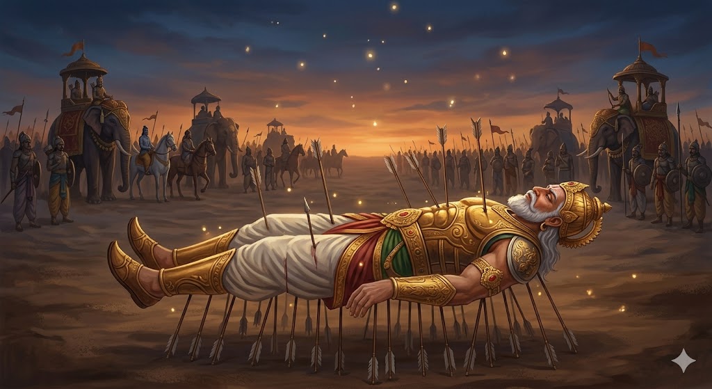 Image related to Mahabharat' s Bhishma Parva: Dawn of Kurukshetra War