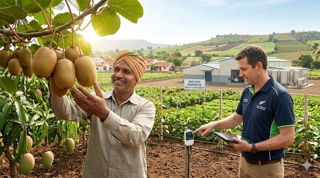 Image related to India-New Zealand FTA Signed: Boosting Trade & Ties