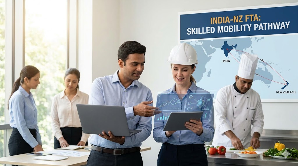 Image related to India-New Zealand FTA Signed: Boosting Trade & Ties