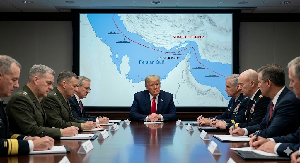 Image related to Trump Orders Long Iran Blockade for Nuclear Deal