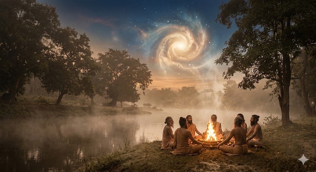 Image related to Puranic and Vedic Cosmology: Ancient Hindu Visions