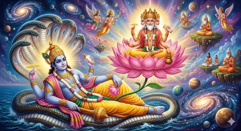 Image related to The Padma Purana: Lotus of Hindu Wisdom and sprituality