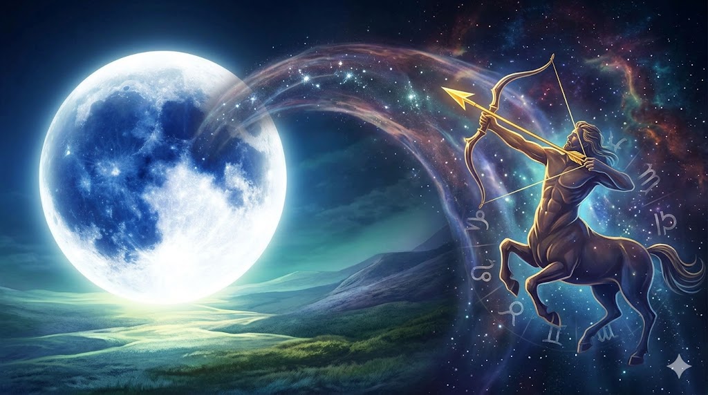Image related to Blue Moon in Sagittarius: Astrology Guide for May,31