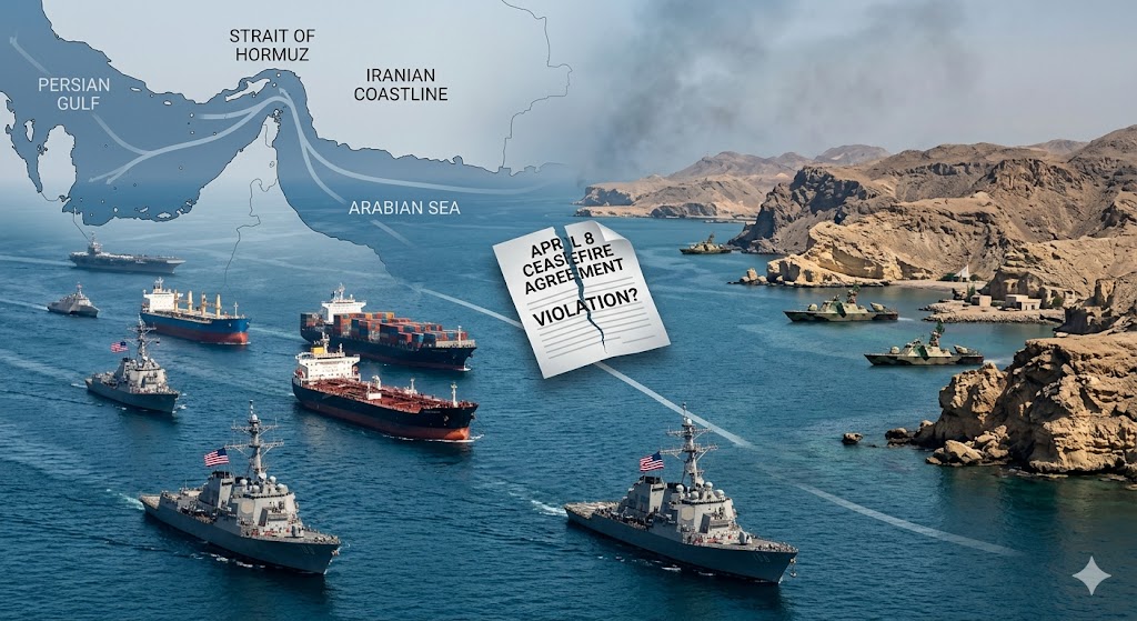 Image related to Iran Warns Trump Hormuz Mission Violates Ceasefire