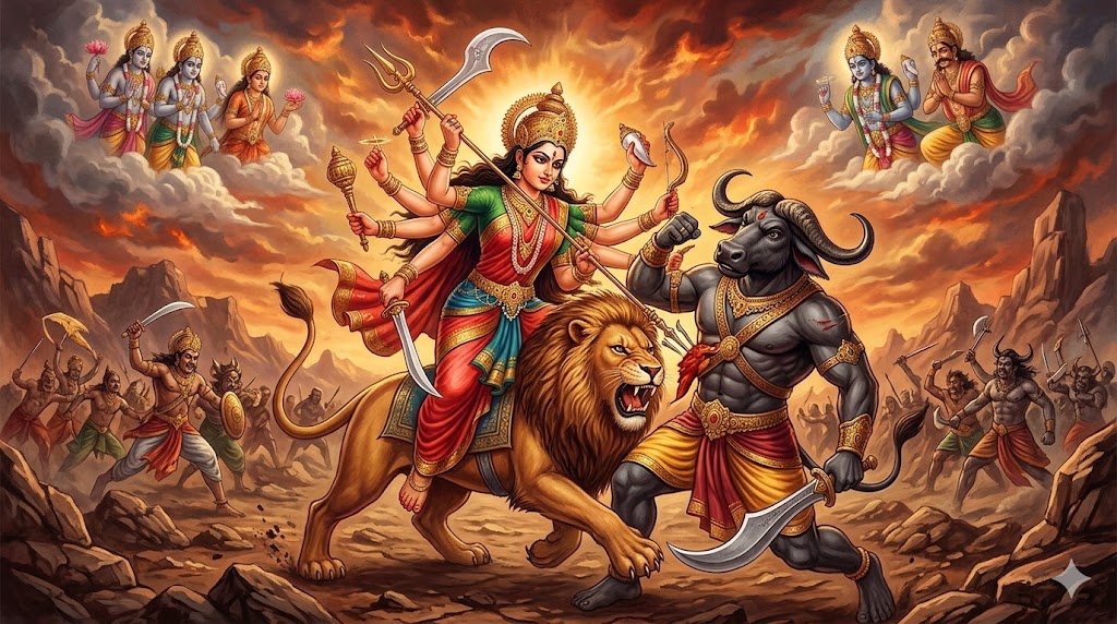 Image related to Markandeya Purana: Devi Mahatmyam and Durga Saptashati
