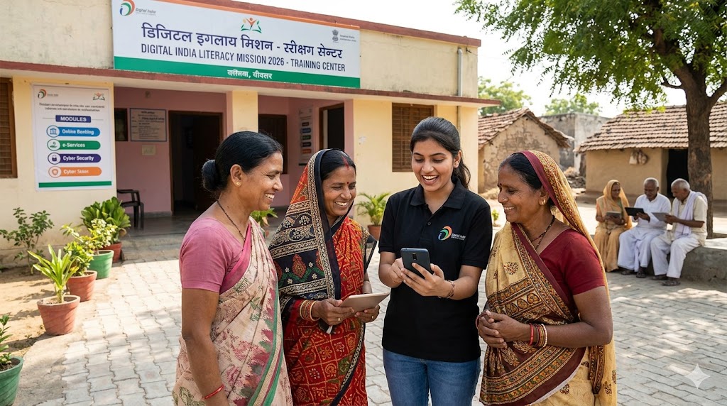 Image related to Digital India Literacy Mission 2026: Empowering a Digital Nation
