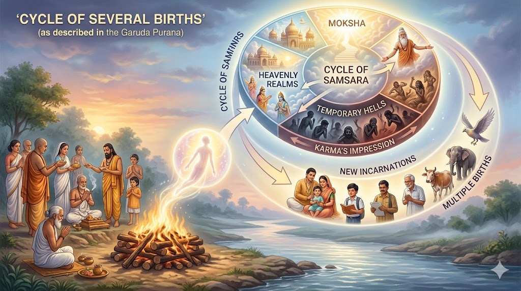 Image related to Garuda Purana: Insights on Afterlife, Karma, and Death