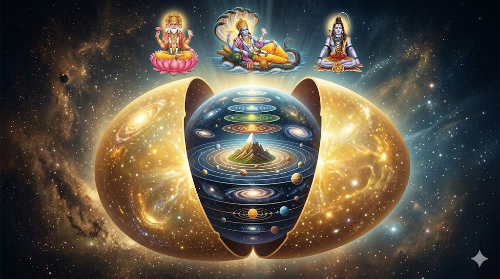 Image related to Brahmanda Purana: Exploring the Cosmic Egg and Universe