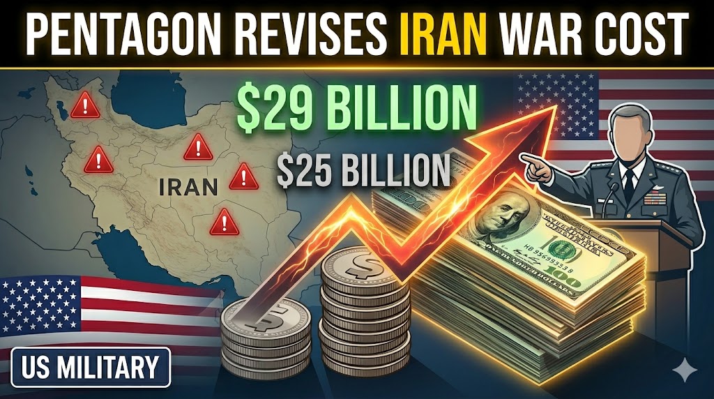 Image related to Pentagon official Updates US - Iran War Cost to $29 Billion